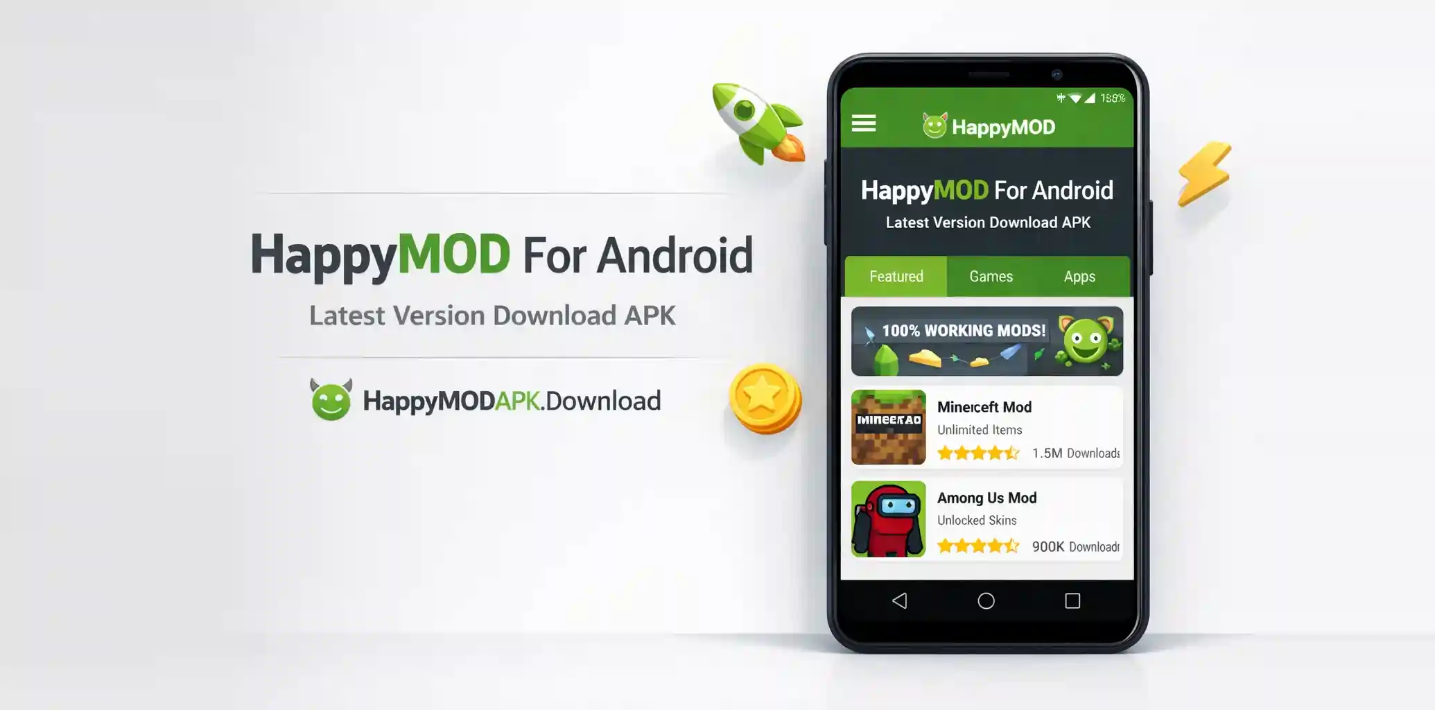 HappyMOD i Android Asekkil aneggaru n APK